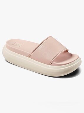 Reef Women’s Pink Platform Slide Sandal